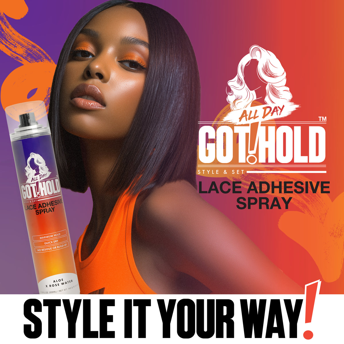 Wig Adhesive Spray