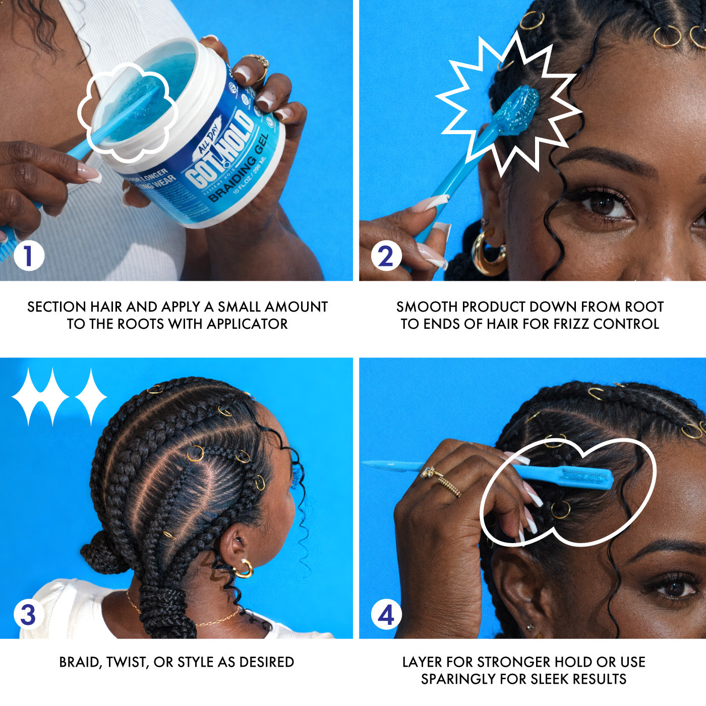 Braiding Gel 'Anti-Breakage'