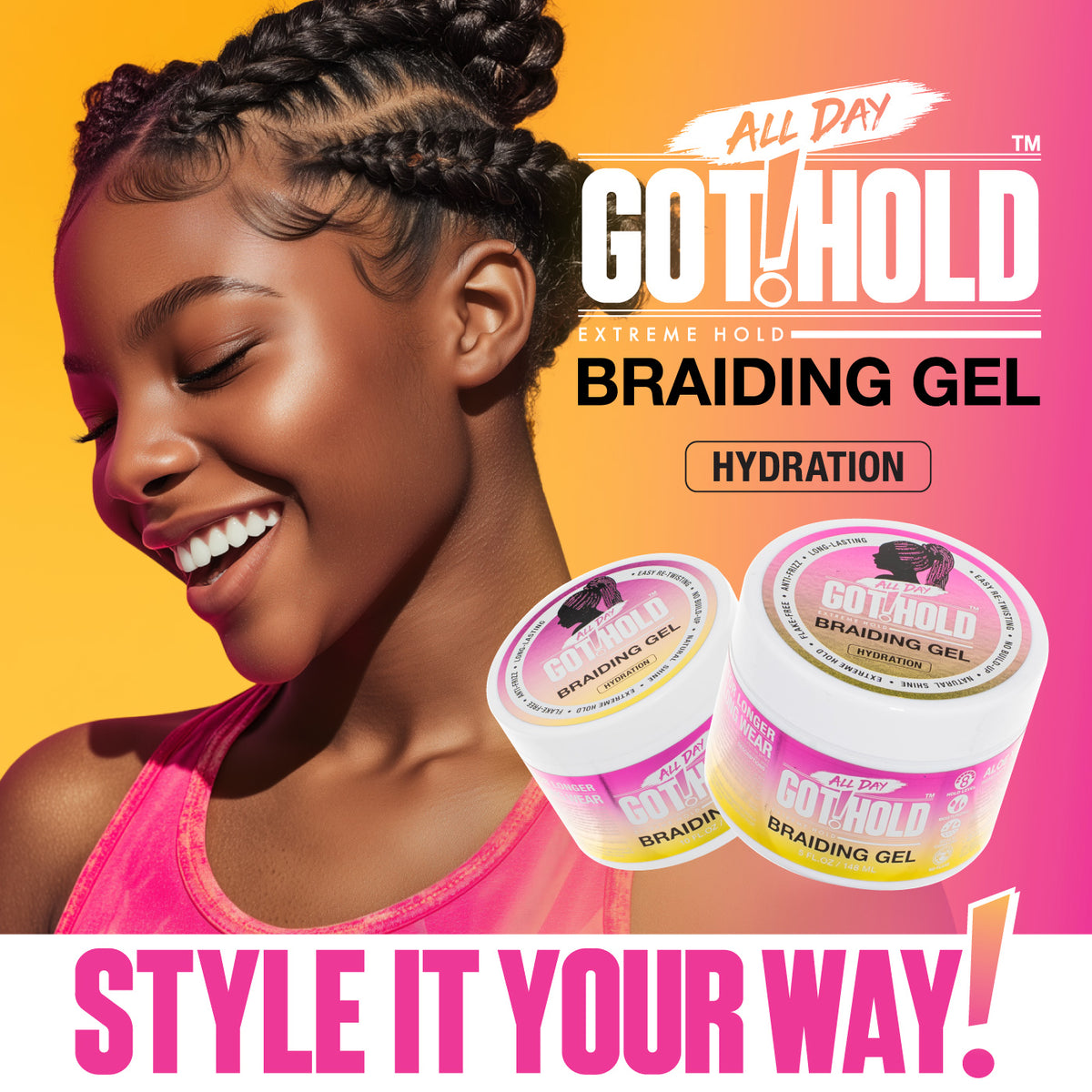 Braiding Gel 'Hydration'