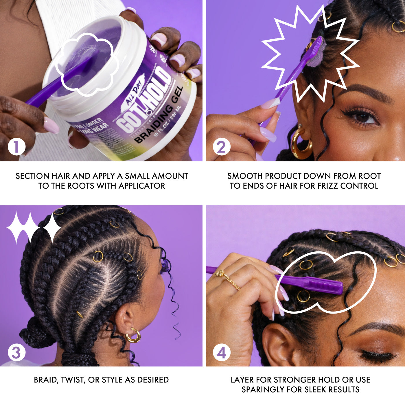 Braiding Gel 'Extra Shine'