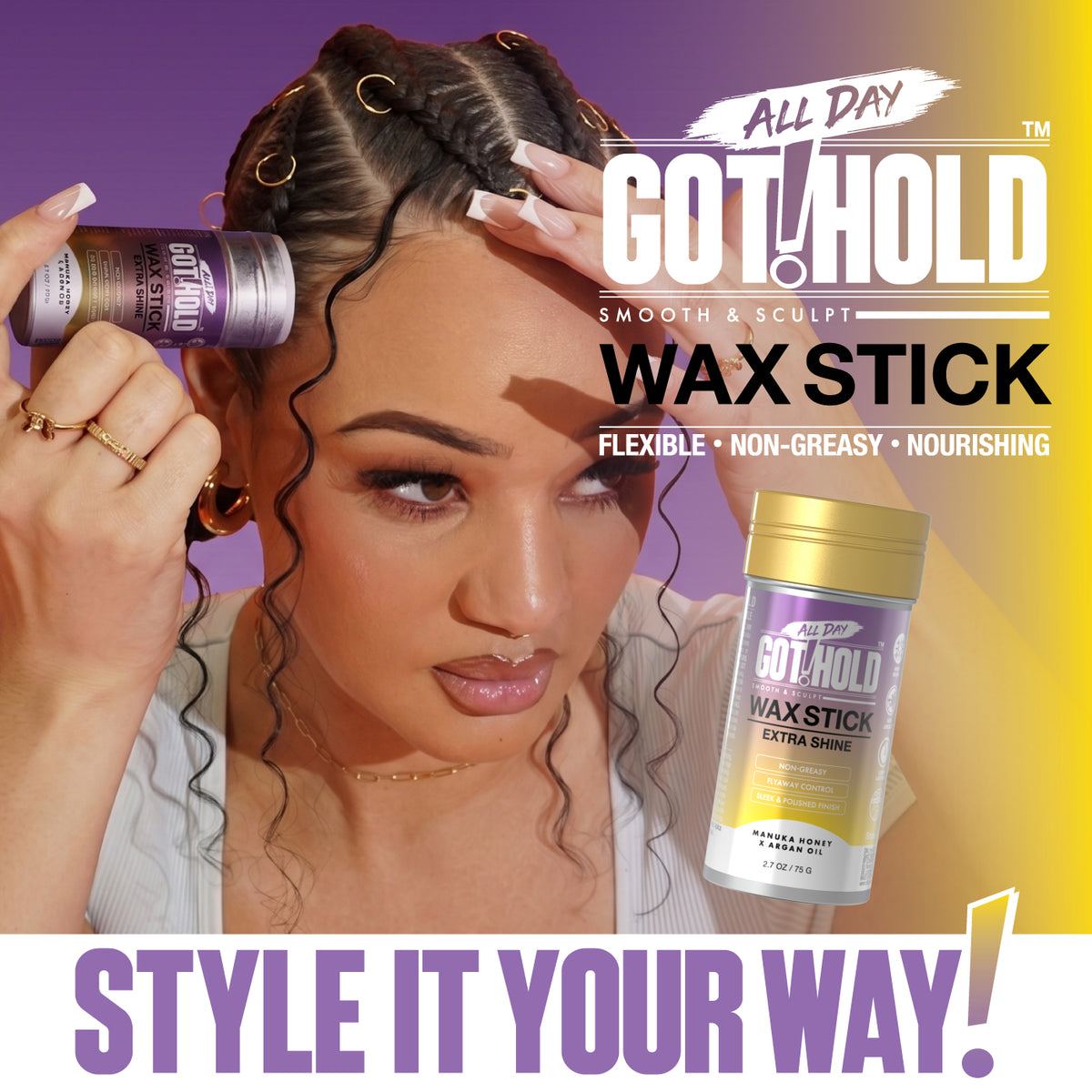 Wax Stick 'Extra Shine'